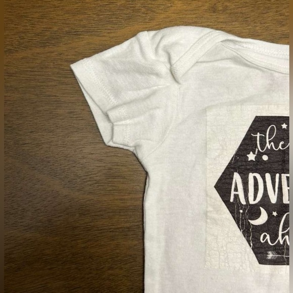 Gerber Unisex Baby Short Sleeve Bodysuit White 6-9 Months (0399) - Picture 4 of 9